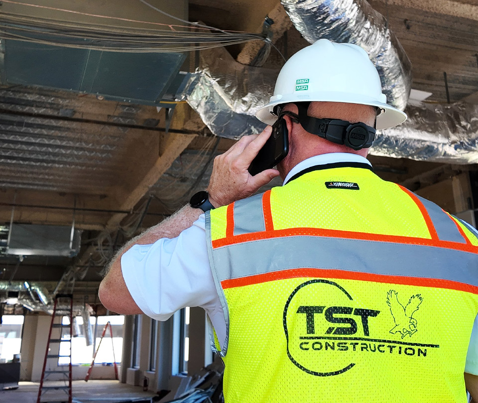 Foreman on the phone