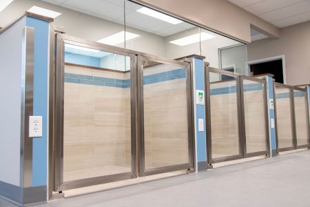 CHVC bathing stall detail 9333